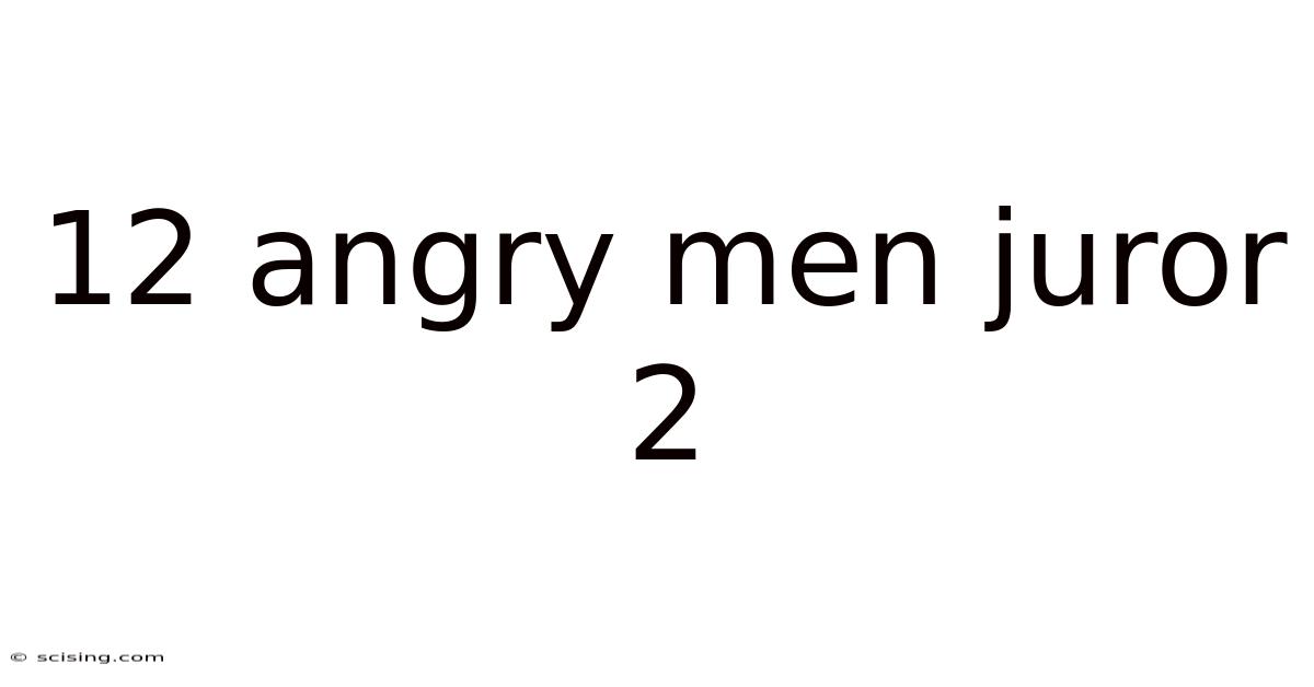 12 Angry Men Juror 2