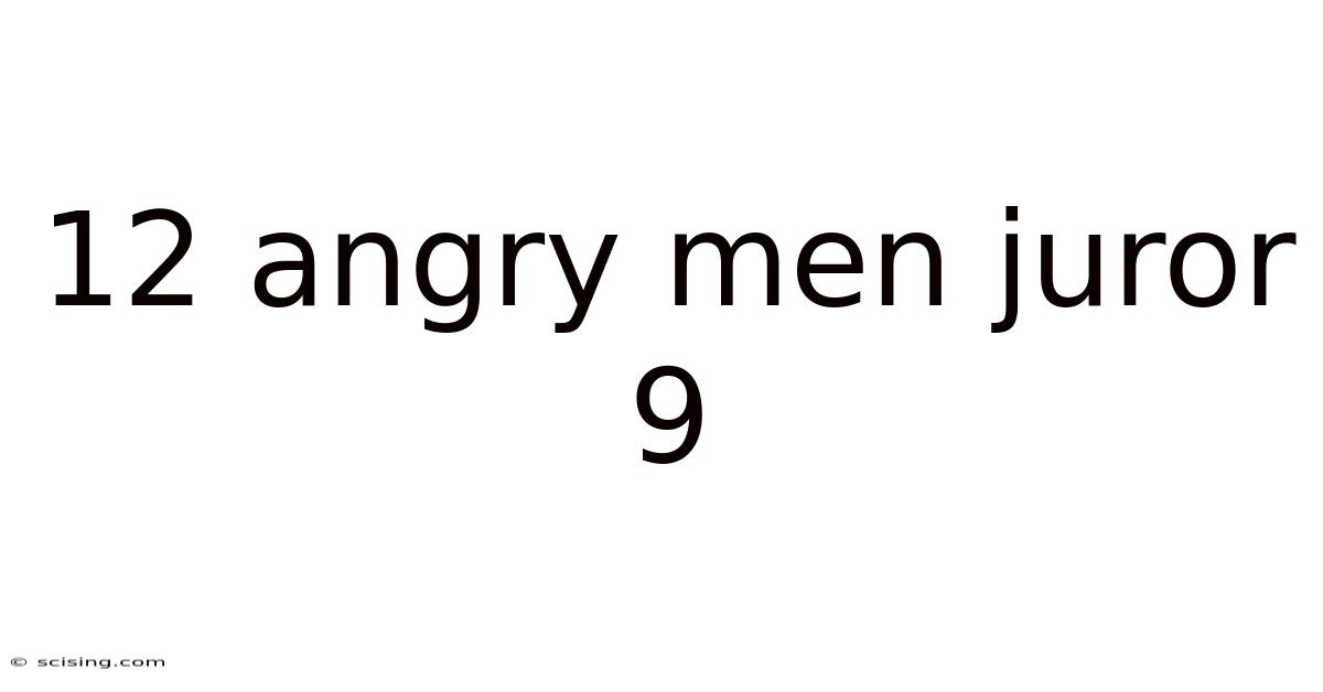 12 Angry Men Juror 9