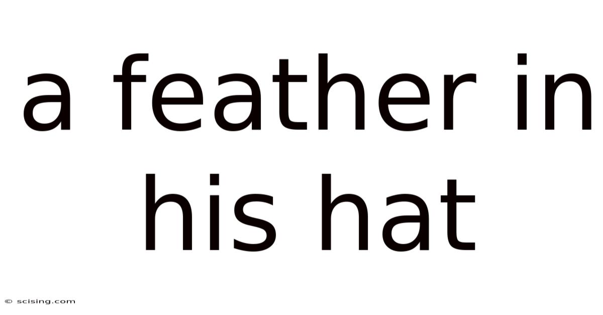 A Feather In His Hat