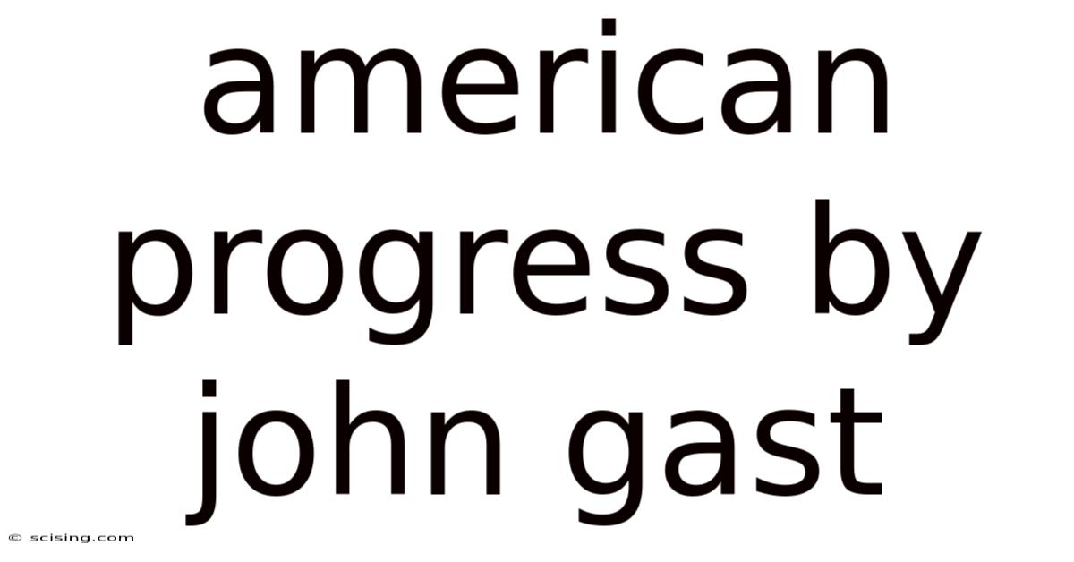 American Progress By John Gast