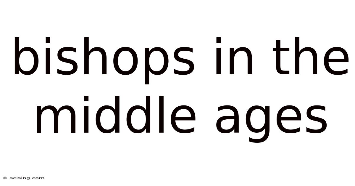 Bishops In The Middle Ages
