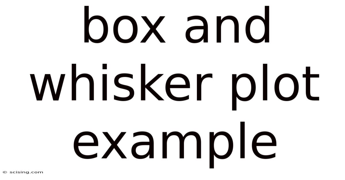 Box And Whisker Plot Example