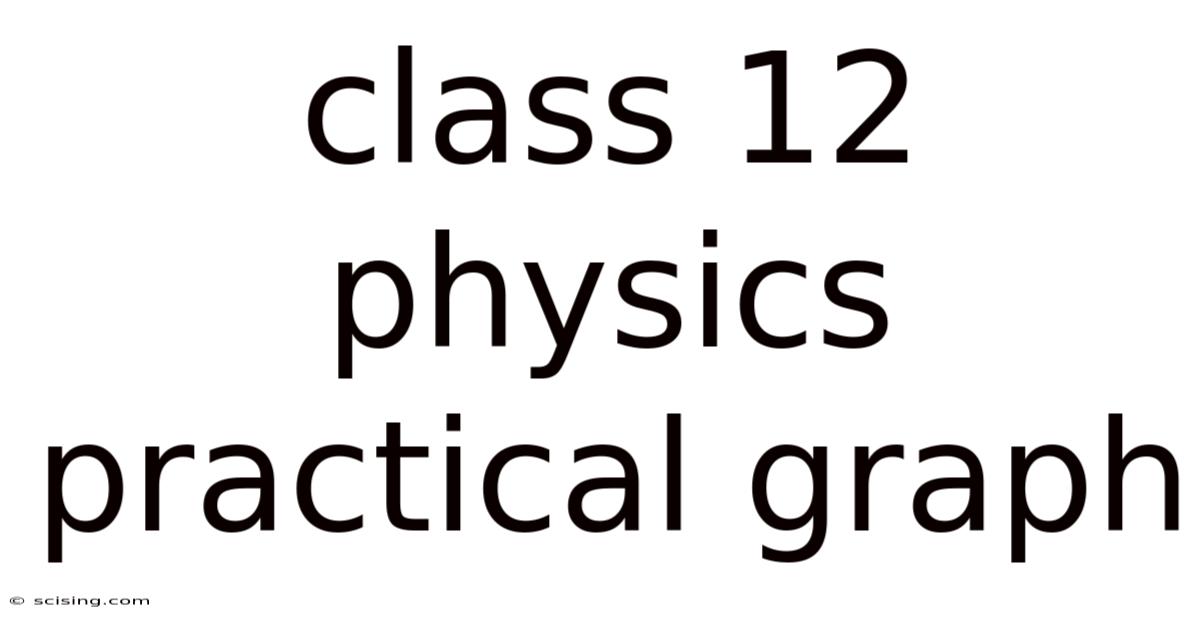 Class 12 Physics Practical Graph