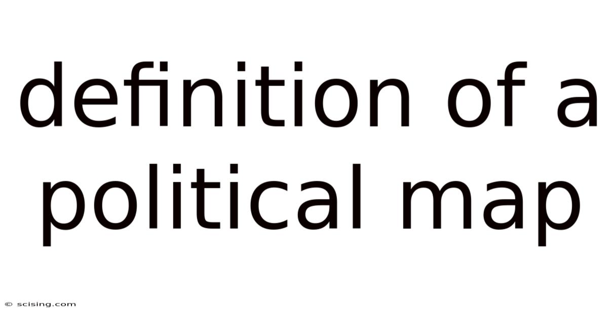 Definition Of A Political Map