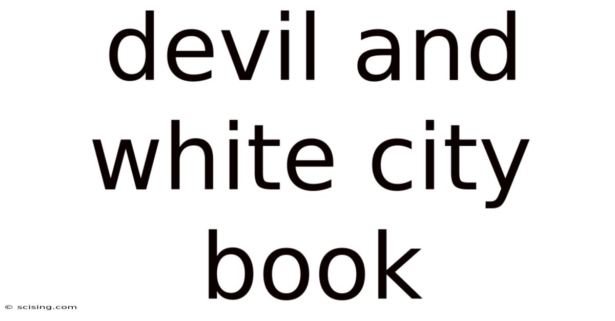 Devil And White City Book