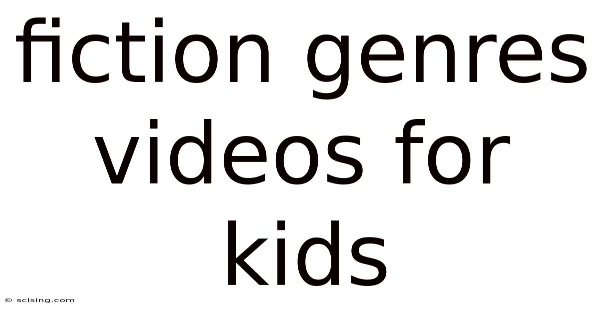 Fiction Genres Videos For Kids