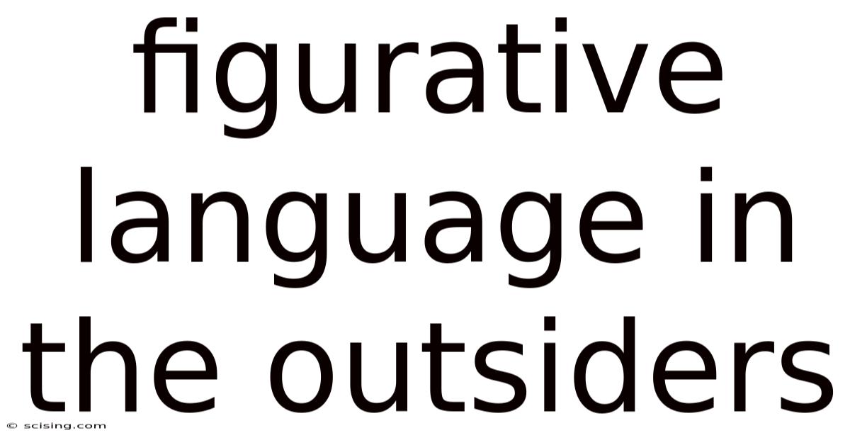 Figurative Language In The Outsiders