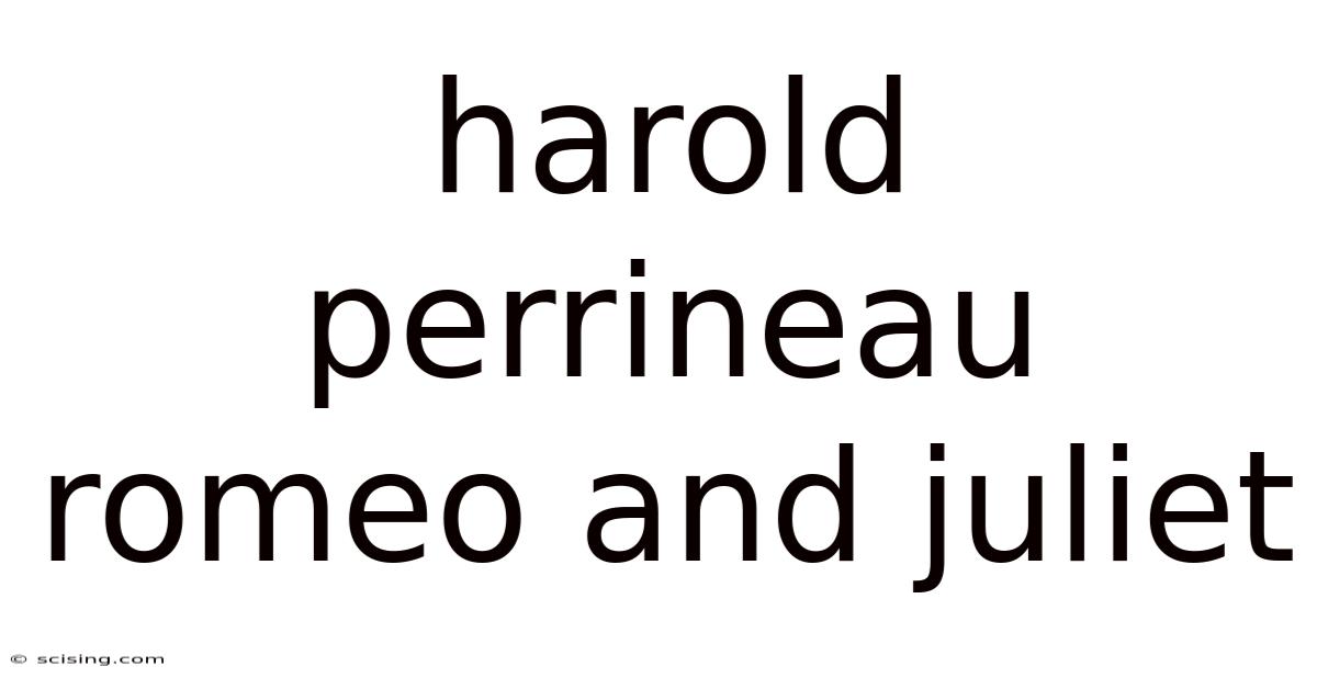 Harold Perrineau Romeo And Juliet