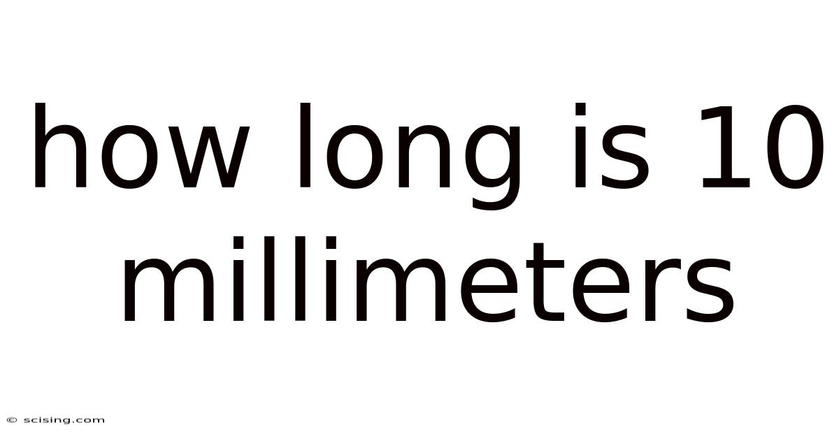 How Long Is 10 Millimeters