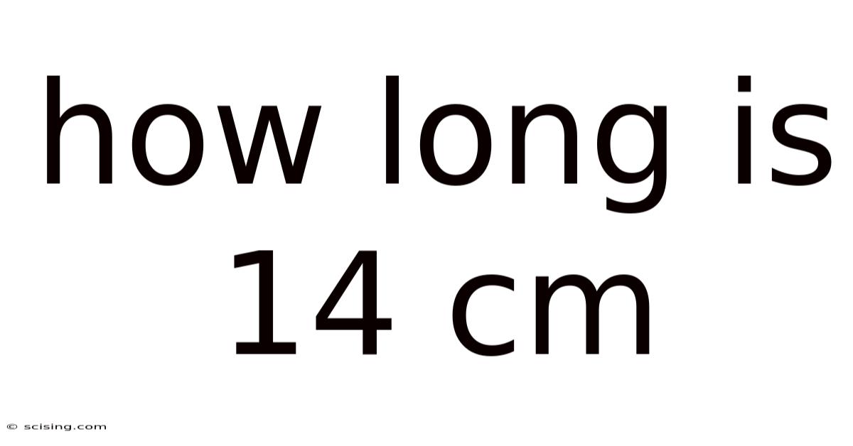 How Long Is 14 Cm