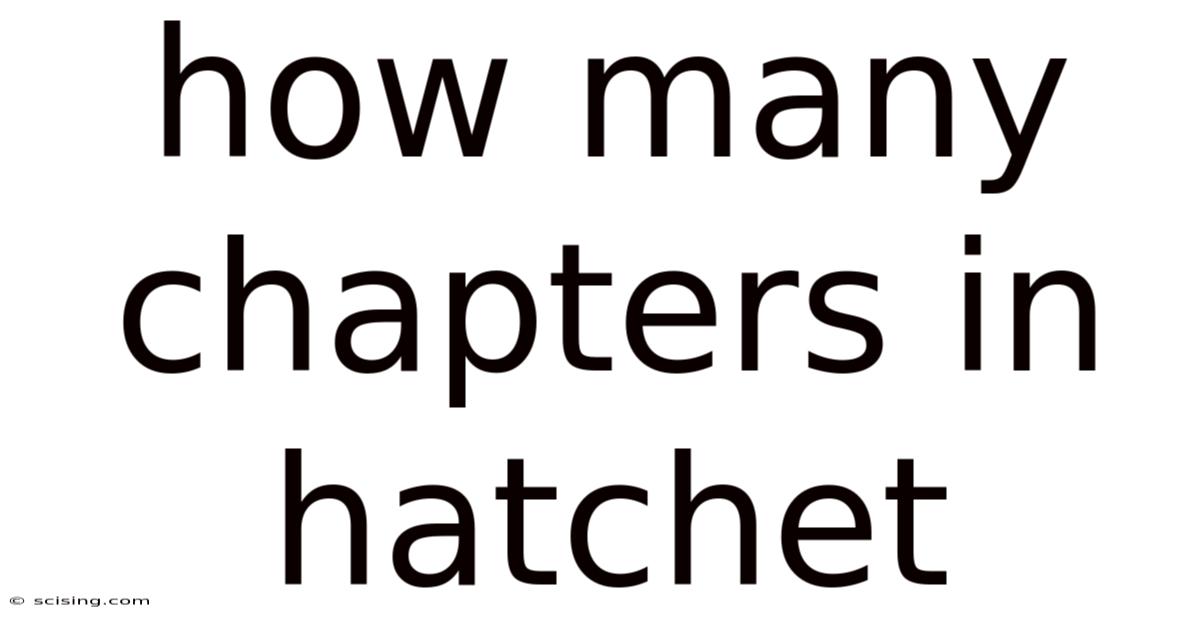 How Many Chapters In Hatchet