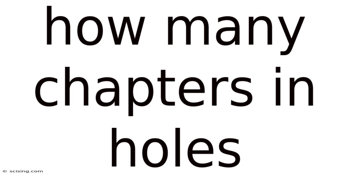 How Many Chapters In Holes