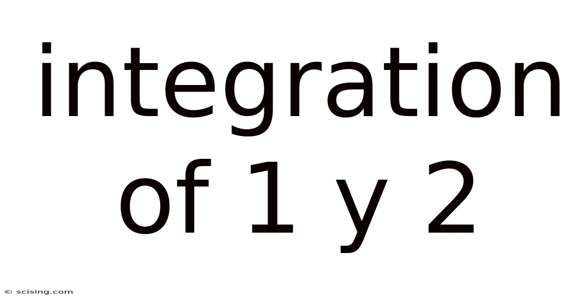 Integration Of 1 Y 2