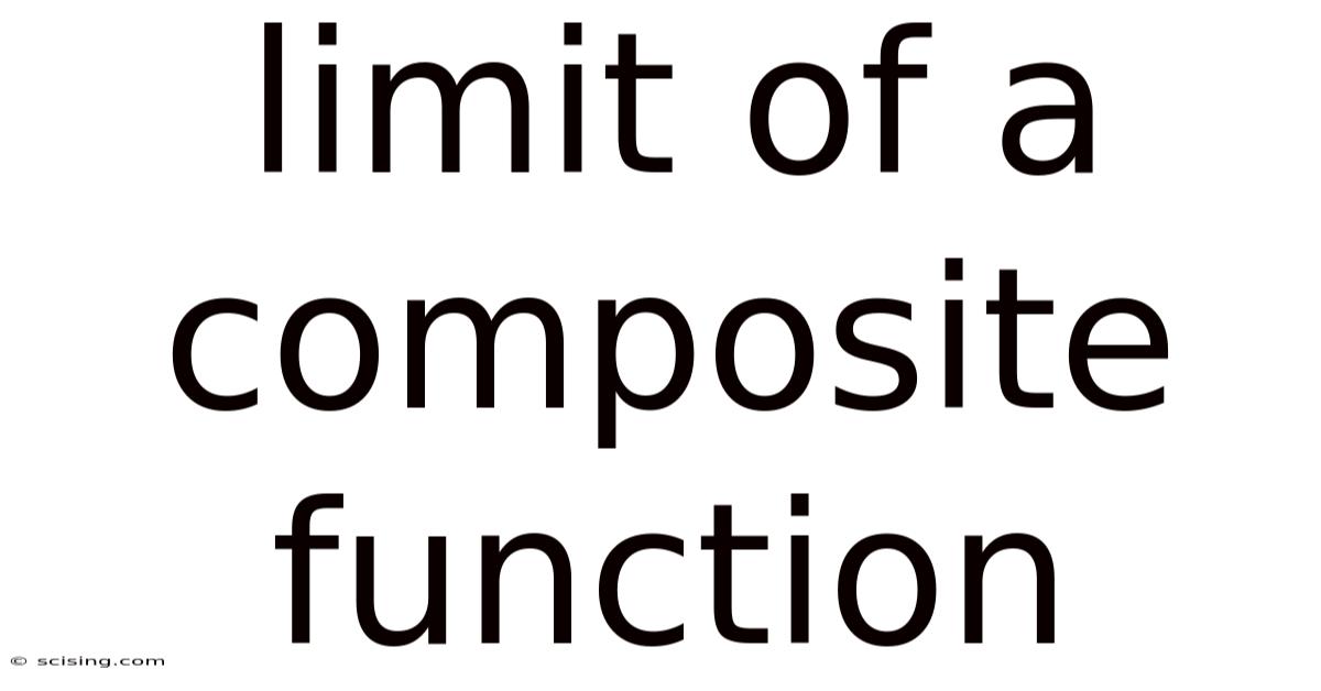 Limit Of A Composite Function