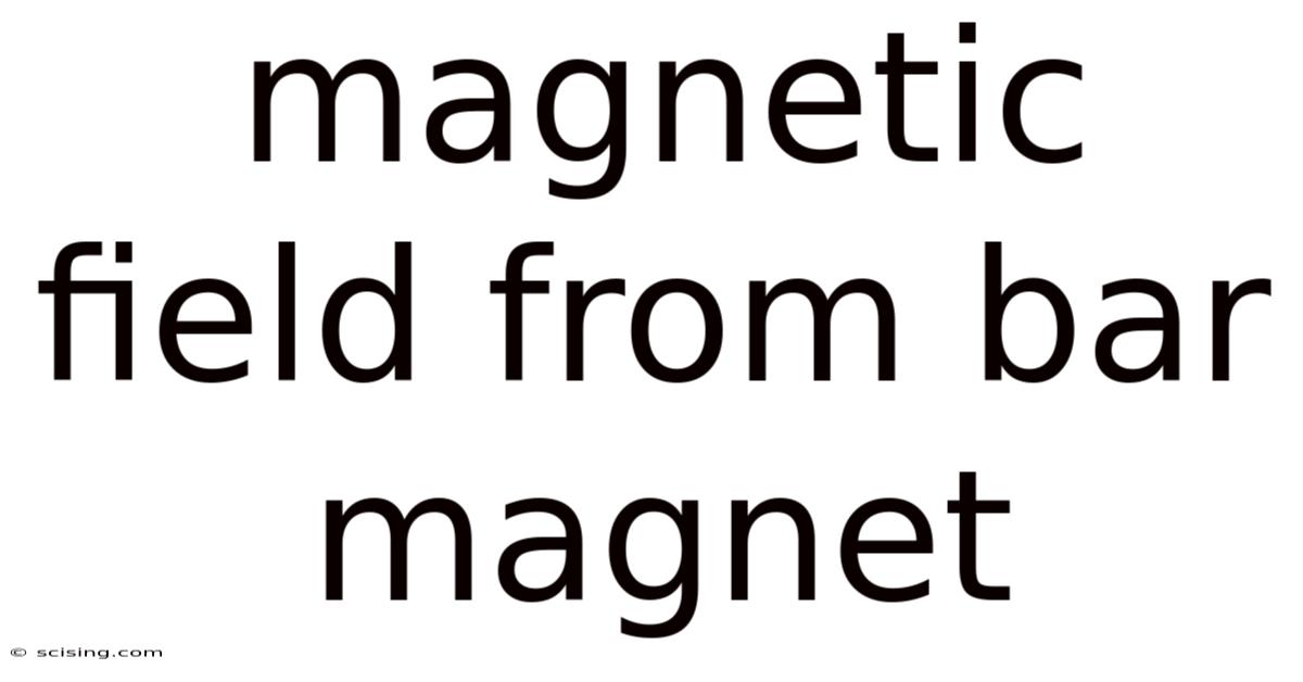 Magnetic Field From Bar Magnet