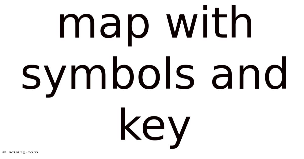 Map With Symbols And Key