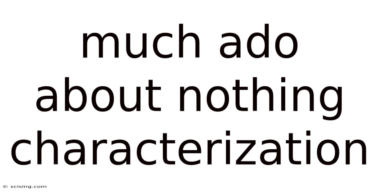 Much Ado About Nothing Characterization