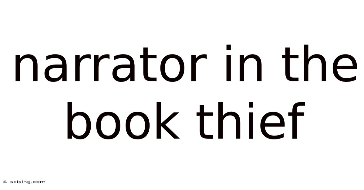 Narrator In The Book Thief