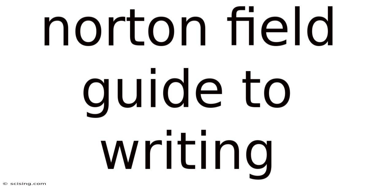 Norton Field Guide To Writing