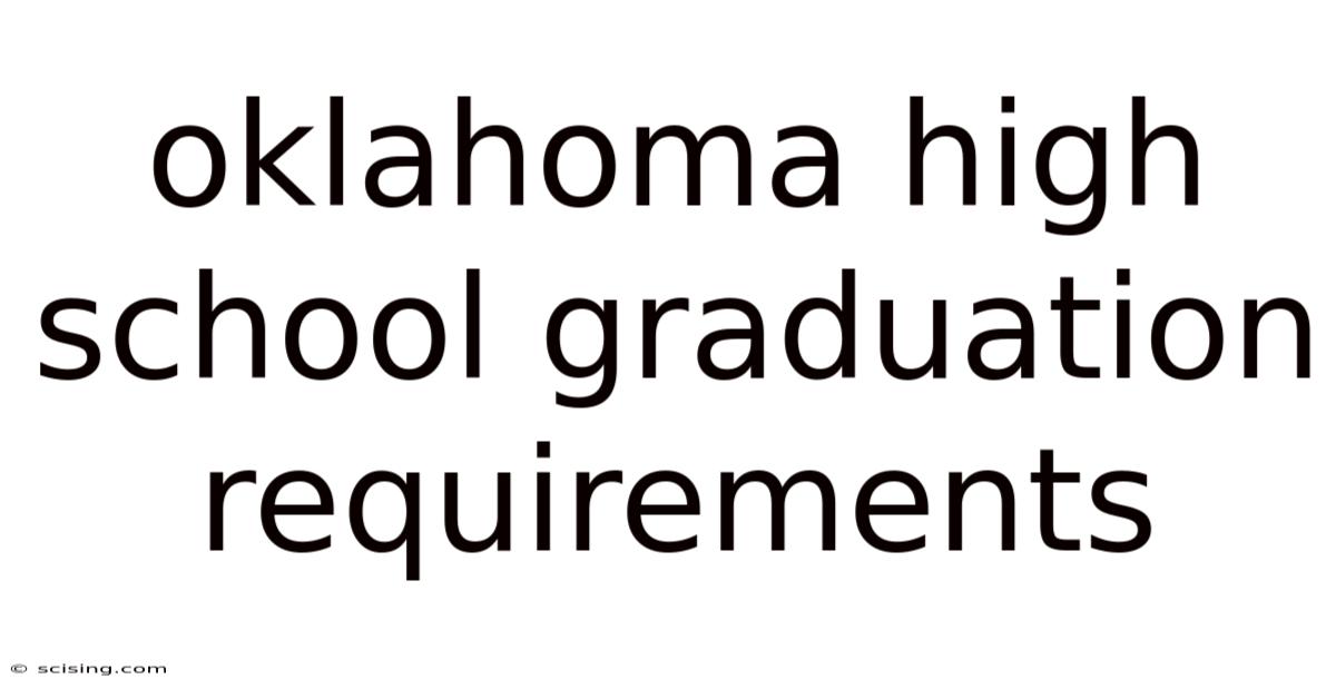 Oklahoma High School Graduation Requirements