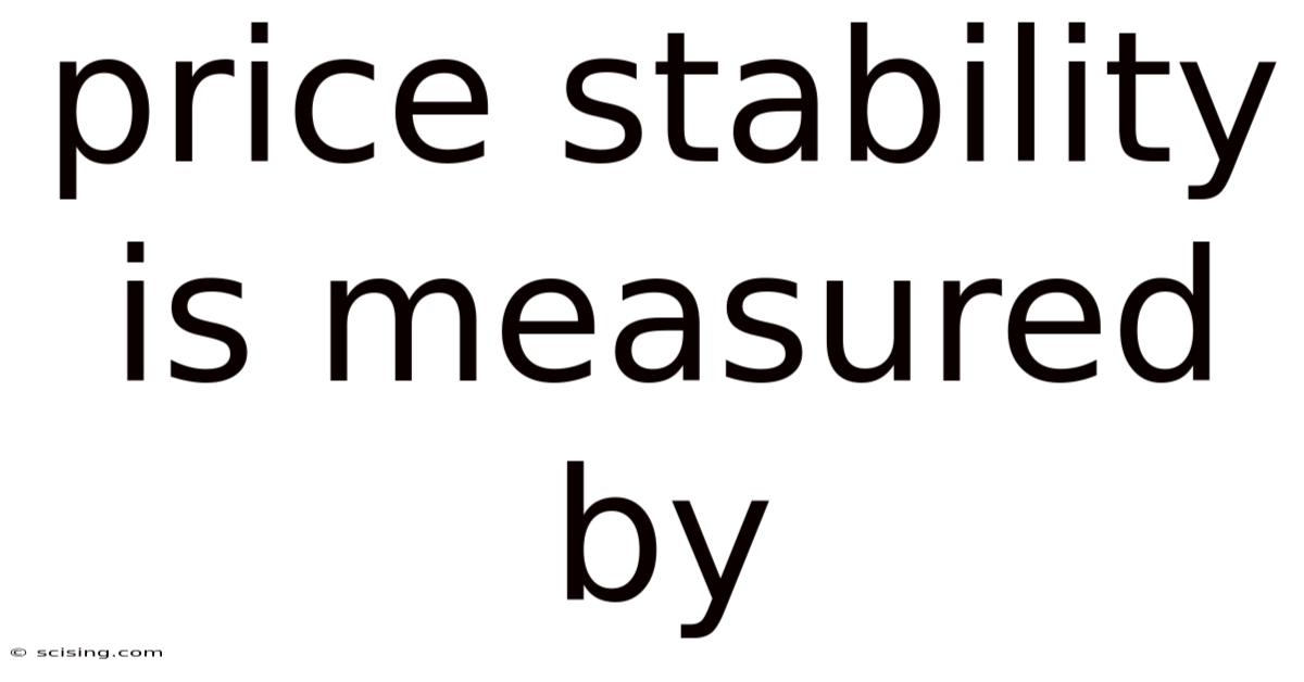 Price Stability Is Measured By