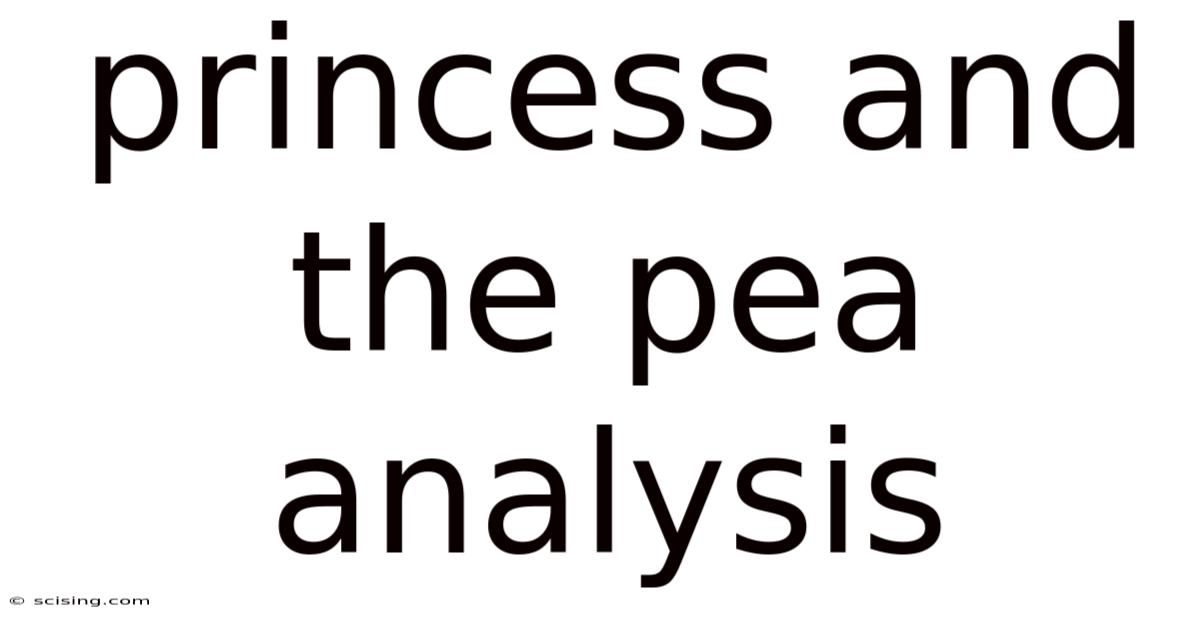 Princess And The Pea Analysis