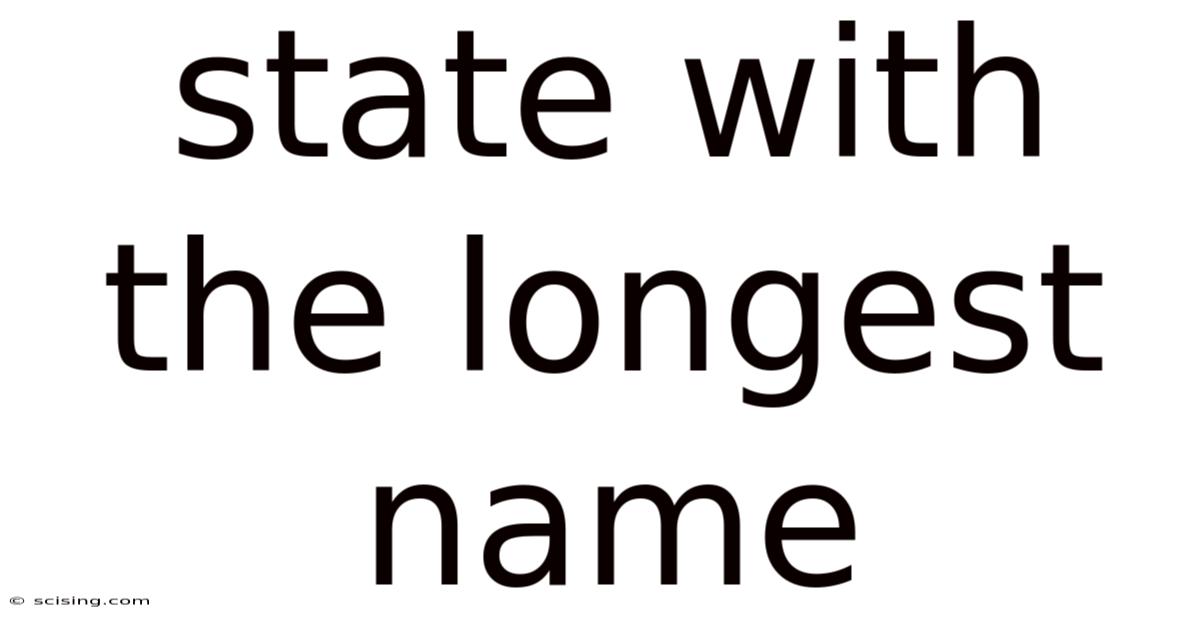 State With The Longest Name