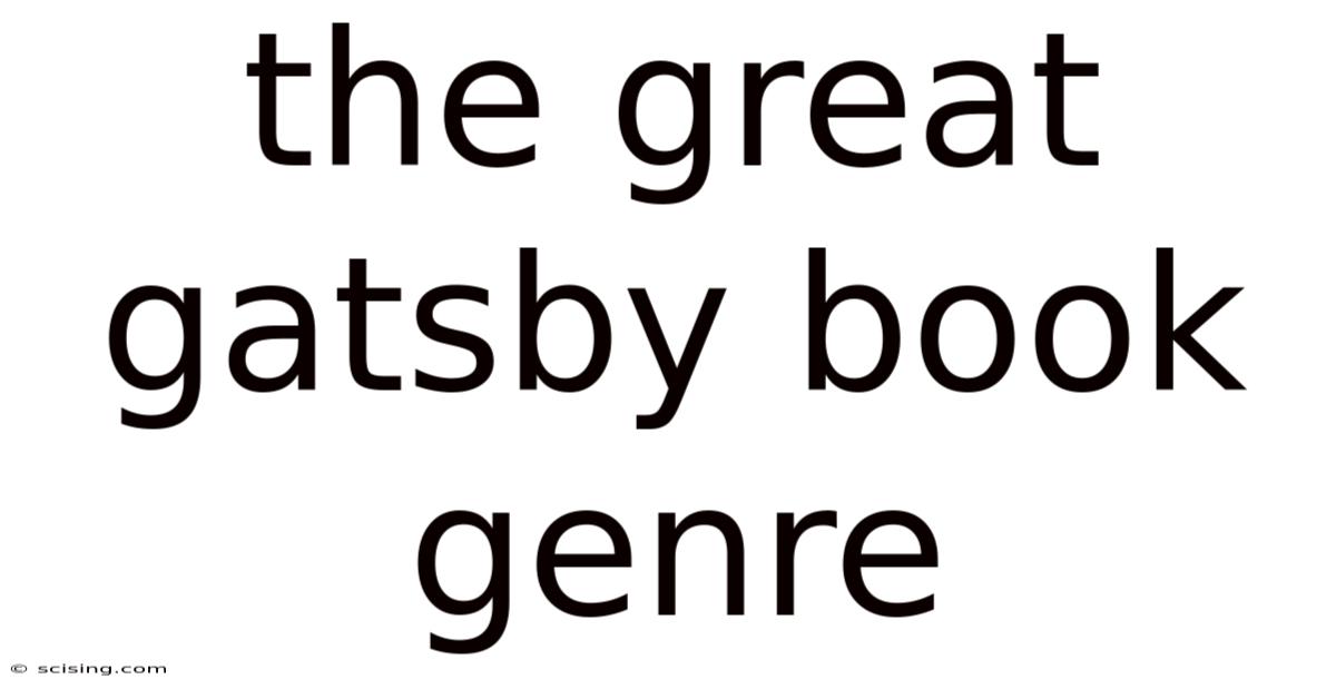 The Great Gatsby Book Genre