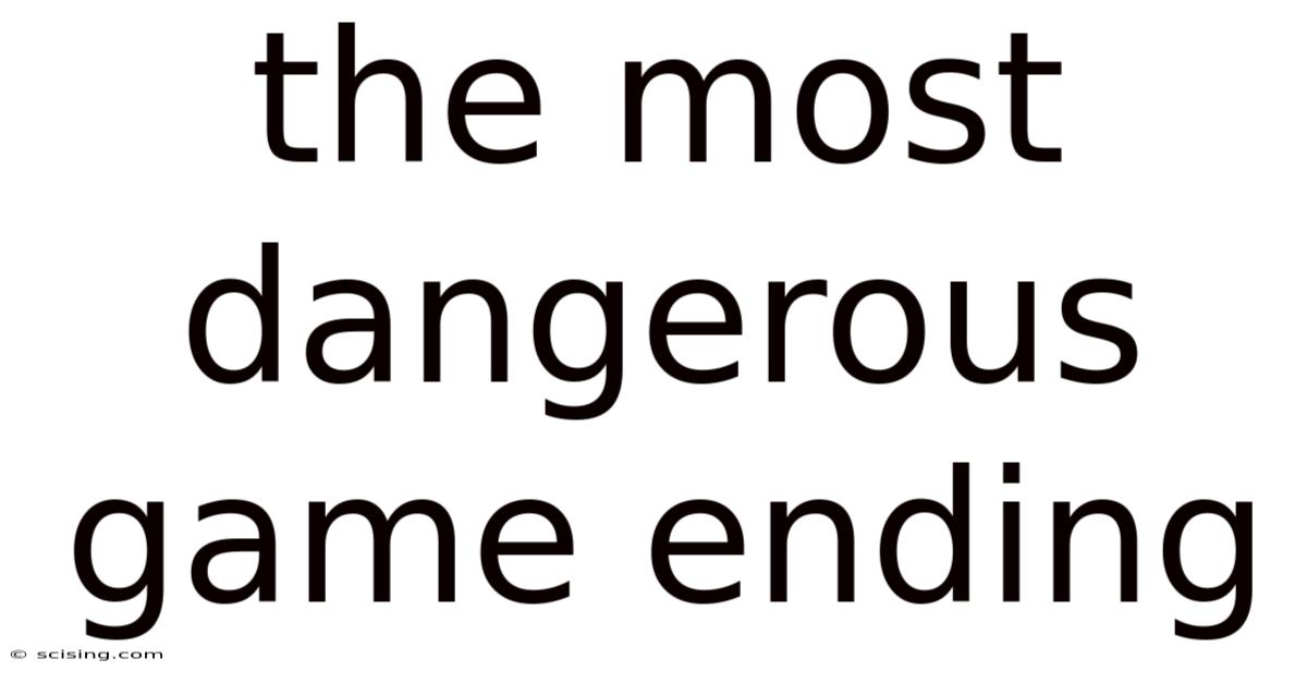 The Most Dangerous Game Ending