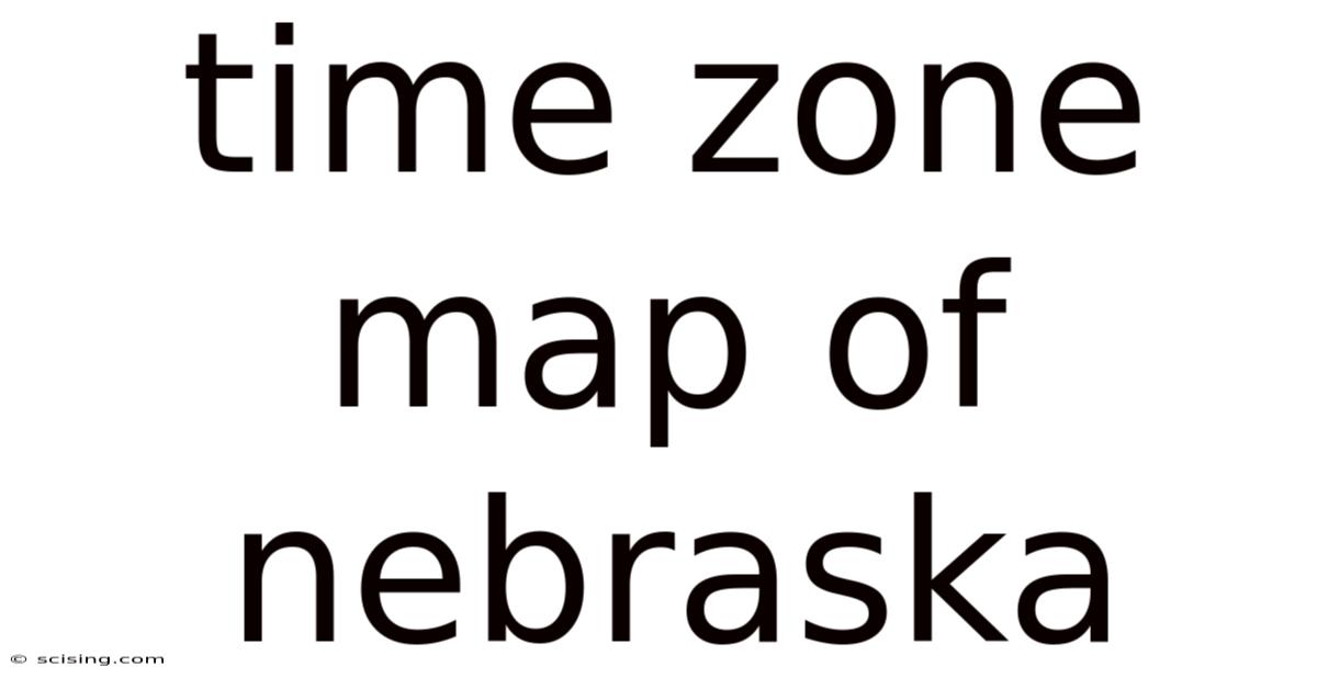 Time Zone Map Of Nebraska