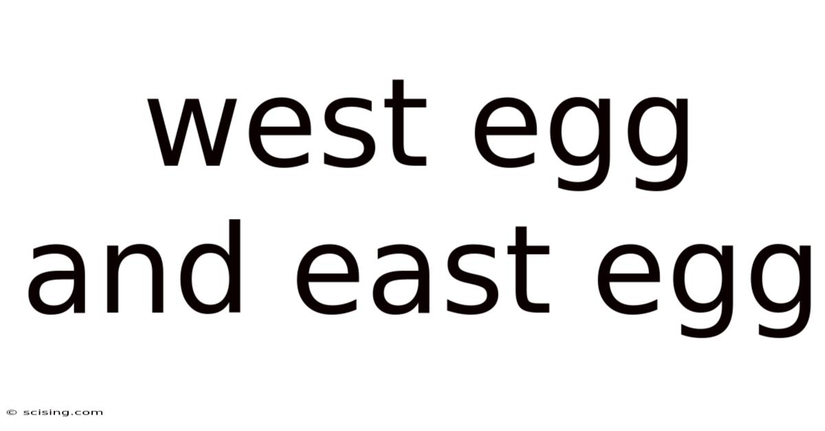 West Egg And East Egg