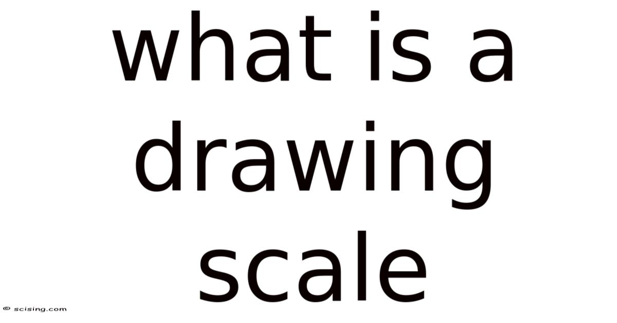 What Is A Drawing Scale