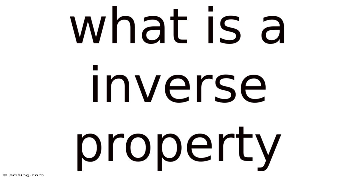 What Is A Inverse Property