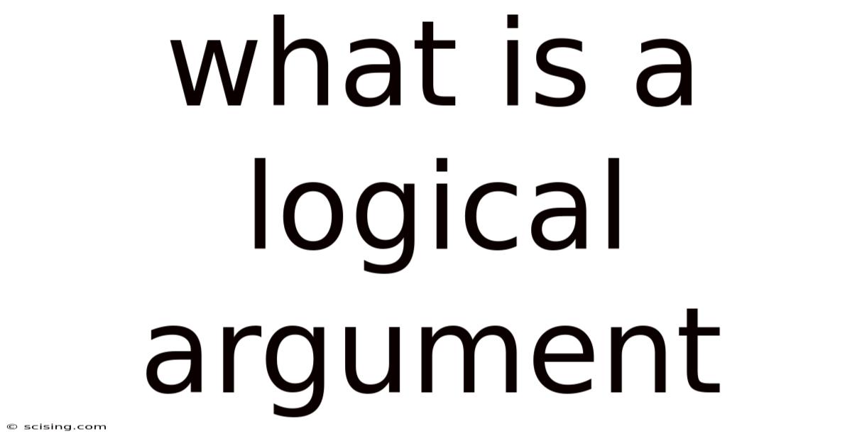 What Is A Logical Argument