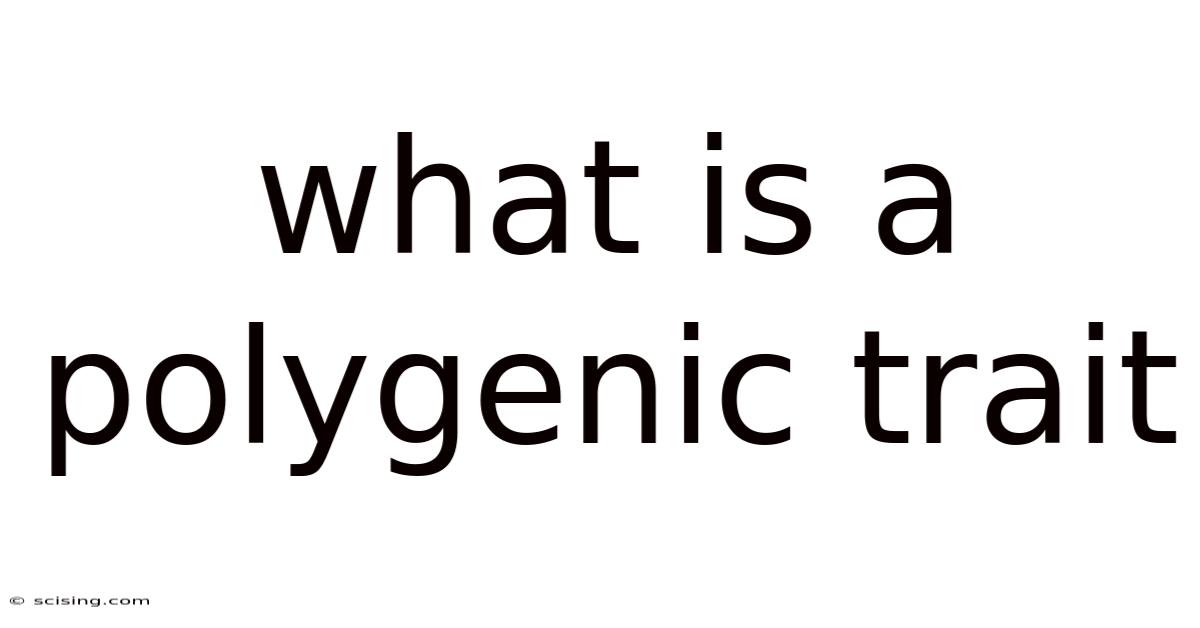 What Is A Polygenic Trait