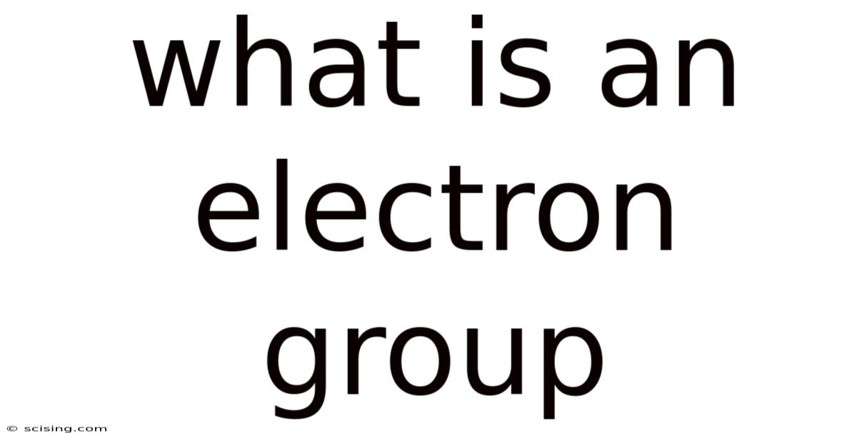 What Is An Electron Group