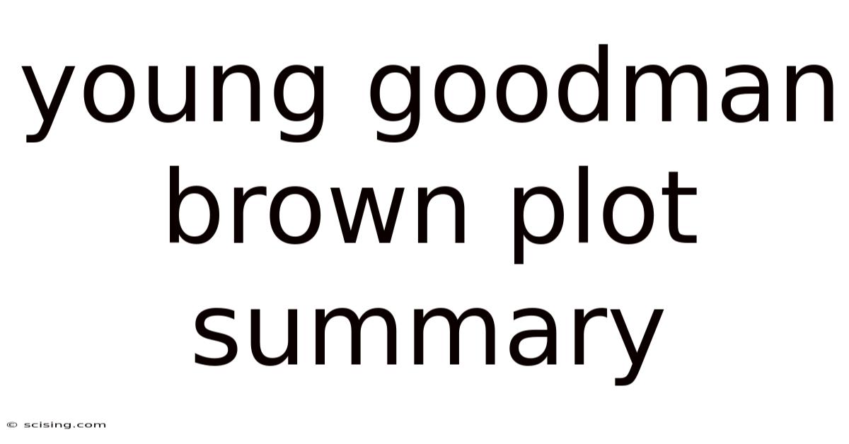 Young Goodman Brown Plot Summary